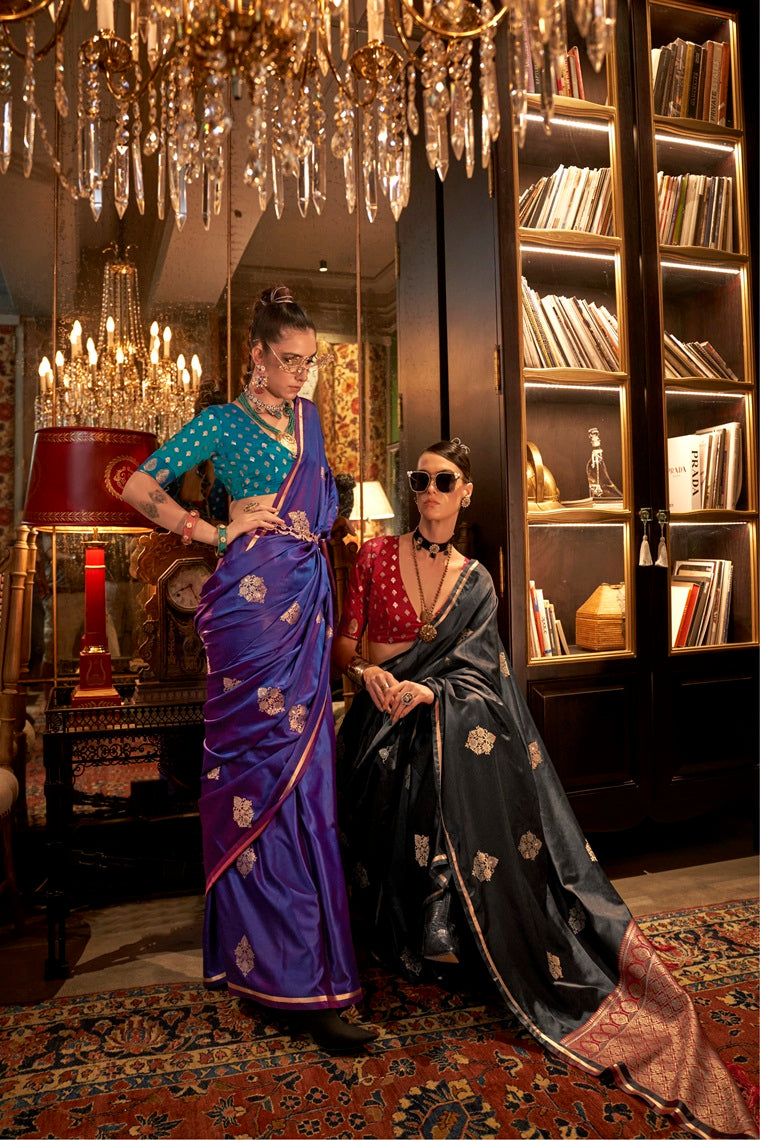 DESIGNER HANDLOOM WEAVING WEDDING SAREE